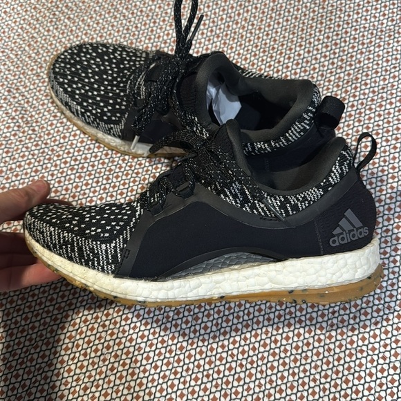 ADIDAS Pure Boost X ATR Running Shoes 7 black white - Picture 10 of 13